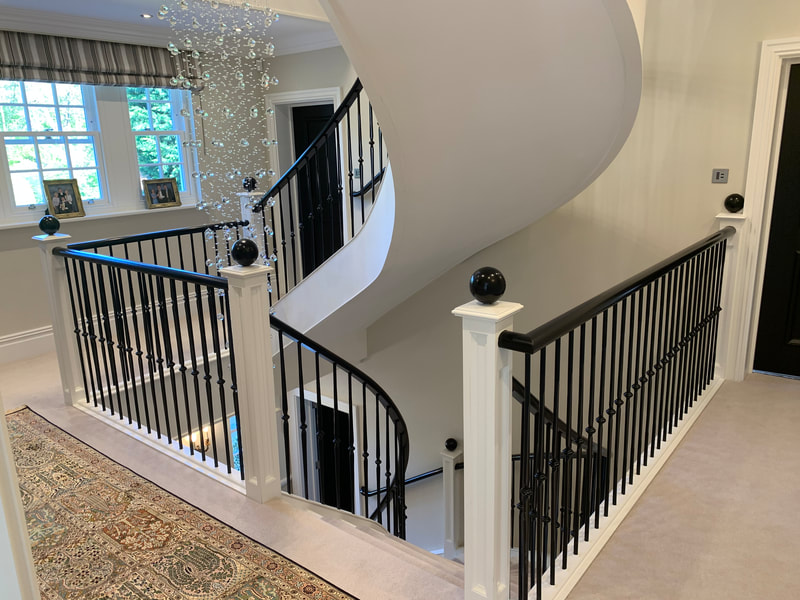 The Ascot bespoke staircase