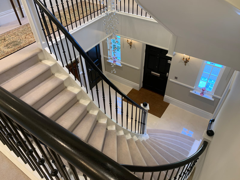 The Ascot bespoke staircase