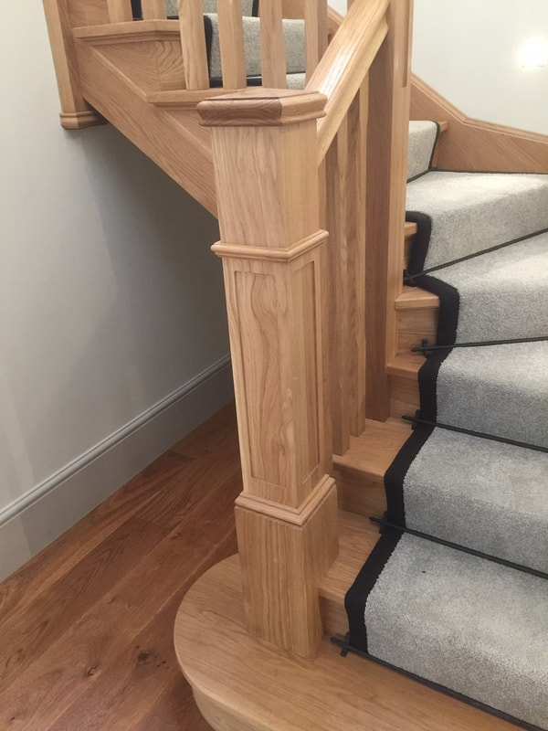 The Beechwood Open String Staircase